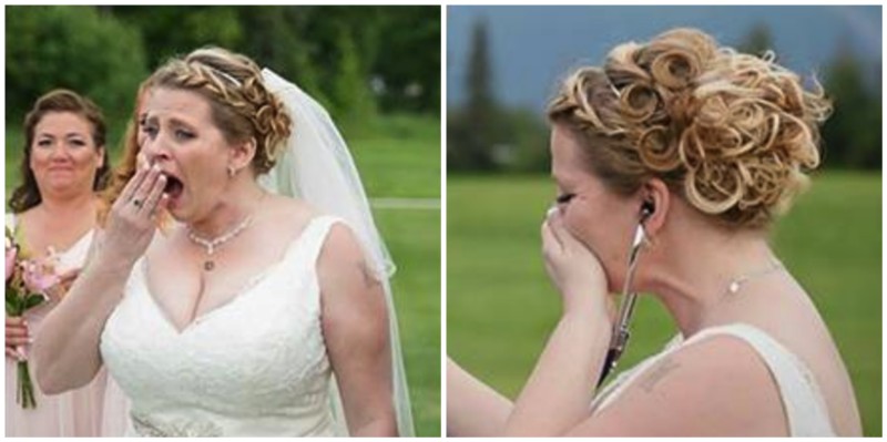 Der Sohn der Braut verstarb vor der Hochzeit – als sie sah, wie er bei der Hochzeit eintraf, brach sie in Tränen aus.