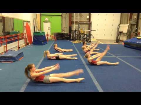 Wie die Gymnasten turnen