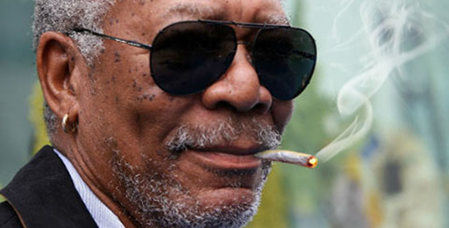 Morgan Freeman verteidigt seinen Cannabiskonsum mit einer epischen Antwort