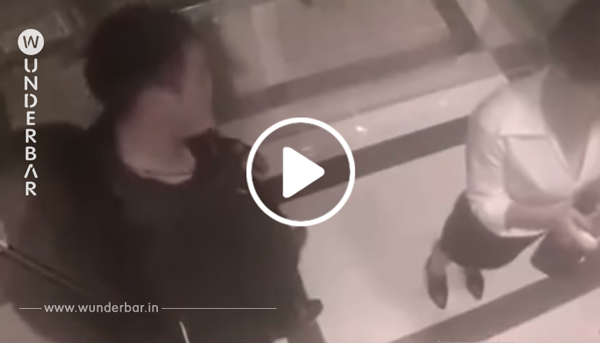 Perverser Mann belästigt die Frau im Lift – doch sie hat die passende Reaktion parat!