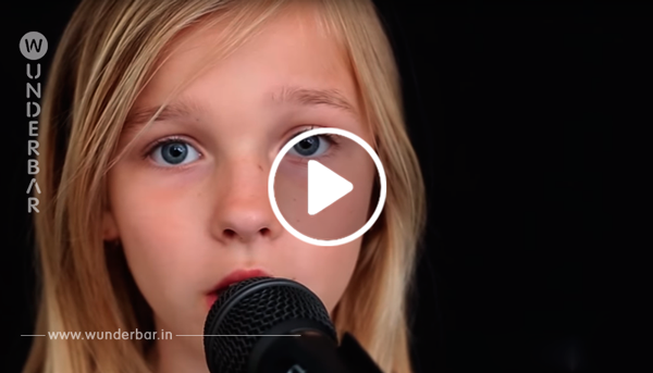 Das Mädchen ist erst elf Jahre alt – ihre Version von ‘Sound of Silence’ ist jedoch atemberaubend!