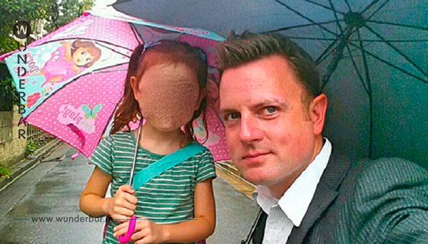 Mann schießt Foto seiner Tochter - und entdeckt Erstaunliches hinter ihr