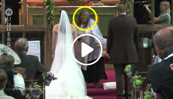 Hochzeitsgäste denken, dass die Priesterin den Verstand verloren hat – dann dreht sich das Paar um und schockiert jeden