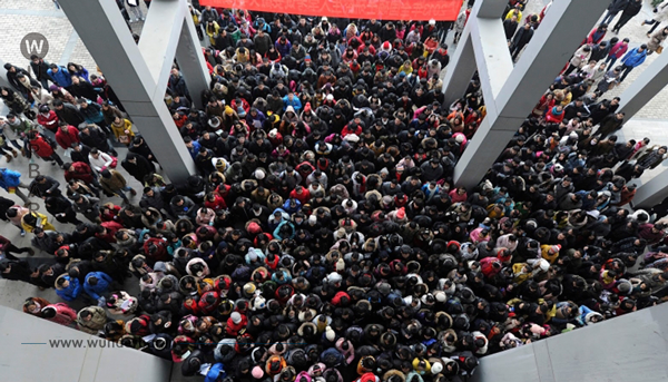 22 spannende Bilder zeigen, wie viele Menschen in China leben.