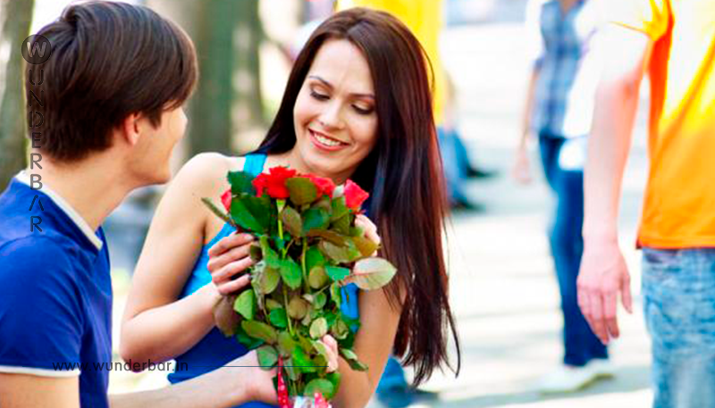 Hat Mann Blumen dabei, klappt es eher mit der Frau