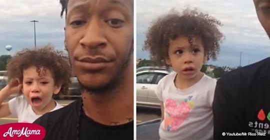 Ein Vater setzte ein elegantes Ende dem Wutanfall seines Kindes, das virale Video wurde von mehr, als 22 Millionen Menschen angesehen