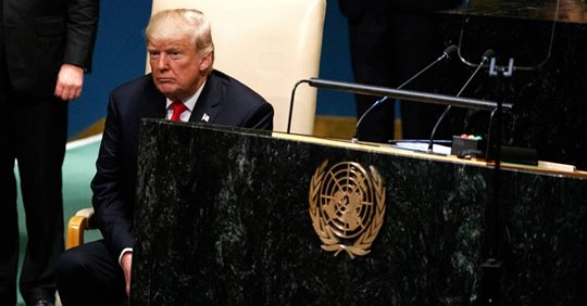 Gelächter, Hohn und offene Worte - wie die Staatschefs sich gegen Trump vereinen