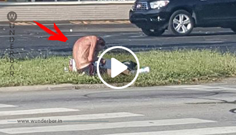 Er machte ein Foto von einem Obdachlosen, der nur noch 