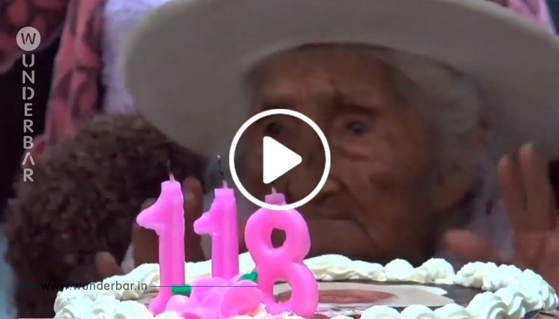 Diese 1900 geborene Frau feierte ihren 118. Geburtstag auf die bestmögliche Weise