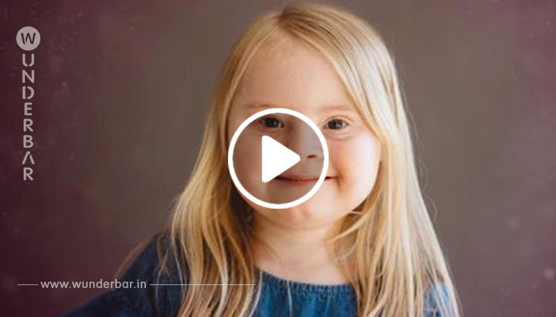 Das ist die kleine Grace: Die 7-Jährige hat Down-Syndrom und verfolgt eine erfolgreiche Karriere als Model