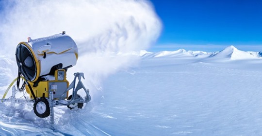 Forscher wollen Antarktis mit Schneekanonen retten