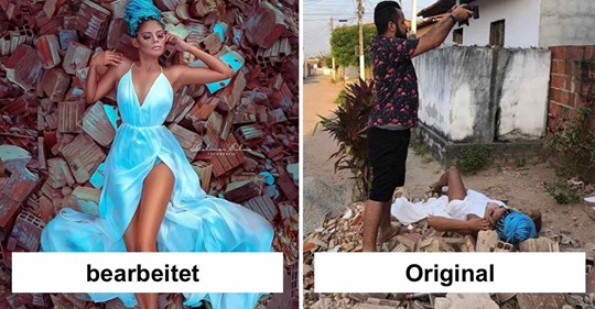 15 Instagram-Fotos, die brutal entzaubert werden