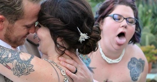 15 ruinierte Hochzeitsfotos, über die das Brautpaar selber lacht