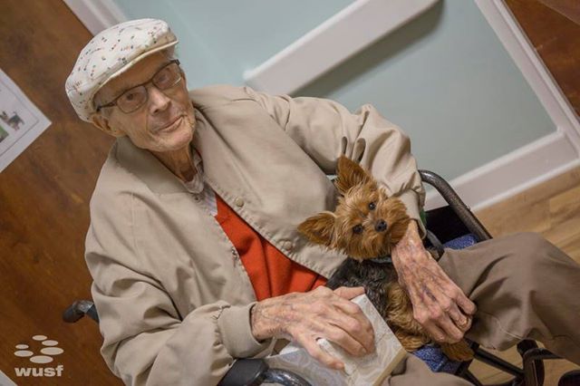 Hospiz behütet Haustiere von kranken und alten Menschen, damit sie immer zusammen sein können