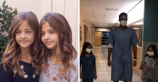 Die 'Schönsten Zwillinge der Welt' bitten ihre 1,5 Millionen Fans, ihrem kranken Vater zu helfen