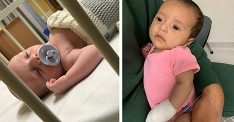 Zwei Babys im Alter von sechs und sieben Wochen konnten das Coronavirus besiegen – ein Hoch auf die Beiden