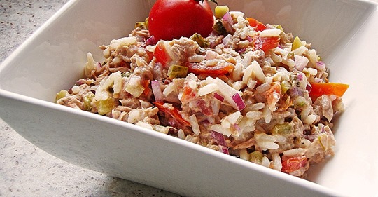 Thunfisch   Reis   Salat