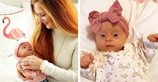 Zum ersten Mal Mutter gewordene Frau postet 'Bericht' über ihre wunderschöne Tochter mit Downsyndrom