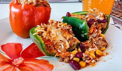 Gefüllte Paprika – Mexican Style