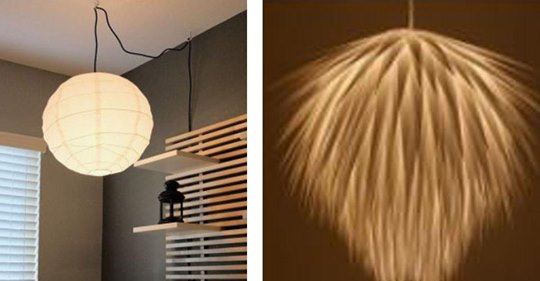 15 kreative Ideen, die IKEA-Deckenlampe zu Hingucker machen