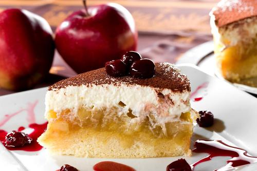 Rezeptidee mal anders: Apfelkuchen mit Pudding