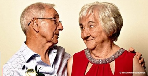 Ein Paar, das sich als Teenager getrennt hat, verliebt sich nach 65 Jahren wieder
