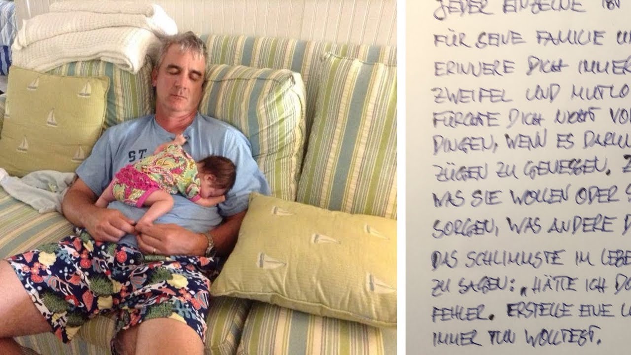 Opa schreibt Abschiedsbrief für seine 5 Enkel.