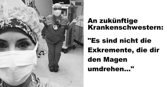 Krankenschwester spricht über Schattenseiten ihres Berufs