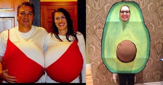 20 witzige Halloween Kostüme für Schwangere und Pärchen