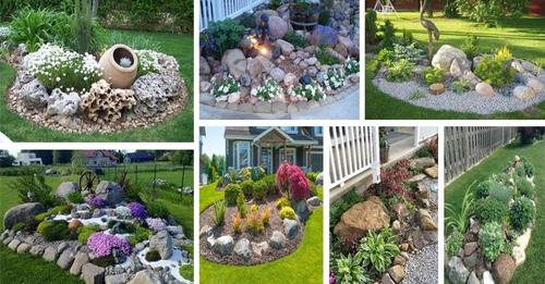 11 schöne kleine Felsengärten, die in Ihrem Garten toll aussehen werden.