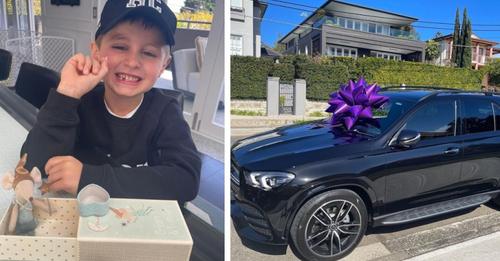 Sie hatte ihren kleinen Kindern ein Auto für 165.000 Euro geschenkt, jetzt bittet der Jüngste die Zahnfee um 125 Euro