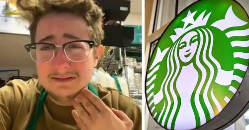 Junger Barista bricht in Tränen aus, weil er die Acht-Stunden-Schicht am Wochenende nicht ertragen kann (+ VIDEO)