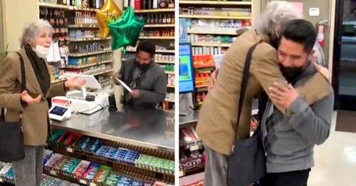 86-Jährige kauft einen Lottoschein und verspricht dem Kassierer, das Geld im Gewinnfall mit ihm zu teilen