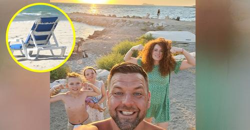 Er steht um 5:30 Uhr morgens auf, um sich die besten Strandliegen zu 'sichern'