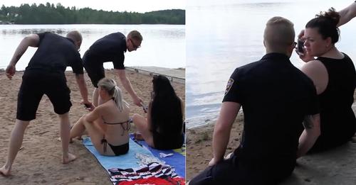 Rettungsschwimmer haben angefangen, die Telefone der Eltern am Strand zu beschlagnahmen, damit sie auf ihre Kinder aufpassen