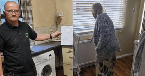 Herzerwärmende Geste: Klempner repariert kostenlos für 91-Jährigen bei klirrender Kälte